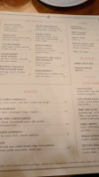 Cherry Circle Yacht Club menu