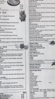 Moozy's Pizza menu