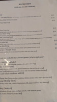 Bistro Siam menu