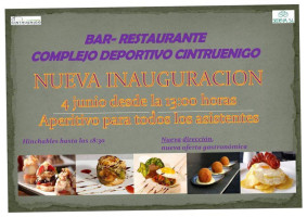 Bar-restaurante Complejo Deportivo Cintruenigo food