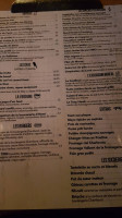 Le Draveur Cookerie menu