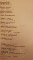 Estragon menu