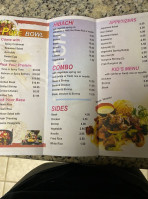 Boxo Hibachi And Sushi menu