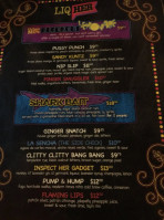 Gossip Grill menu