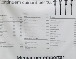 La Plaza menu