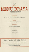 Del Parc menu