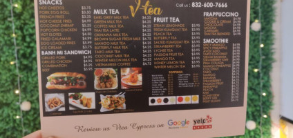 V-tea Tapioca, Banh Mi, Snack food