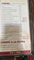 El Capacho menu