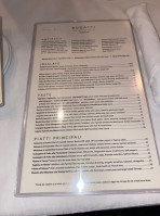 Bugatti menu