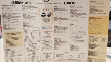 Caffé Buondí menu