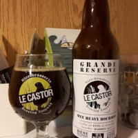 Microbrasserie Le Castor food