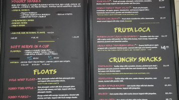 Slusheeland Frozen Treats And Snacks menu