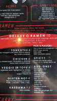 O Ramen And Curry House menu