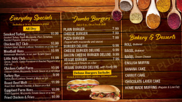 Pond Deli And Smoke Shop menu