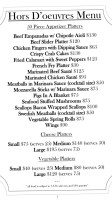 Revolutions Bowling And Lounge menu