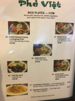 Pho Viet menu