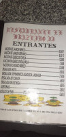 O Brazeiro menu