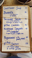 Malaparte menu