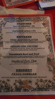 Sugar Freak menu