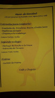 Torero menu