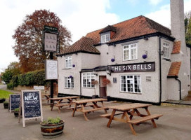 The Six Bells inside