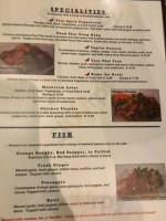 Tuptim Thai menu