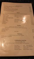 Yellowtail Japanese Bistro menu