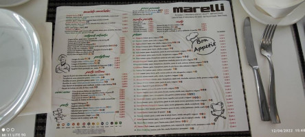 Cerveceria Marelli menu