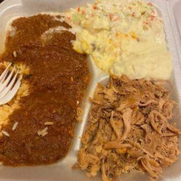 -b-que Hut food