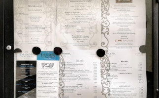 Mesón del Pastor menu