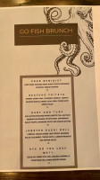 Go Fish Seafood menu