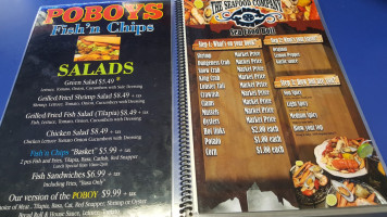 The Seafood Company menu