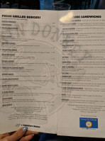 Buckin Donkey menu