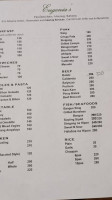 Eugenia's Kitchen menu