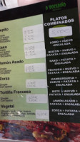 O Bocadiño menu