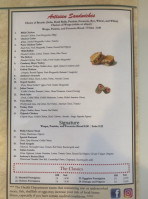 Anthony's Pizzeria And Deli menu