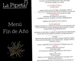 La Fuen menu