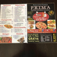 Pizzeria Prima food