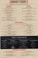 Burger Theory menu