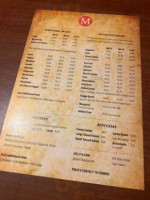 Modern Apizza menu