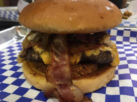 Meteor Hamburgers Richardson, Tx food