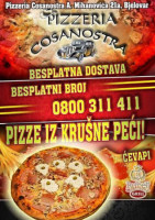 Pizzeria Cosanostra food