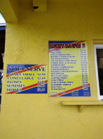 Lucky Dawgs 2 menu