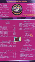 Phat Matt's Hot Wings menu