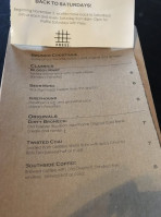 Hawthorne Coffee Roasters menu