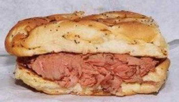 Nick's Famous Roast Beef food