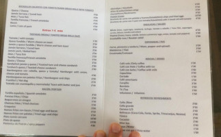 Bernat Vinya menu