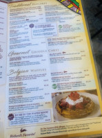 Richard Walker's Pancake House menu