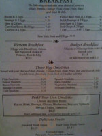 Le Roy's Highland menu