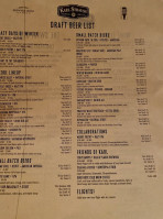 Karl Strauss Brewing Company menu